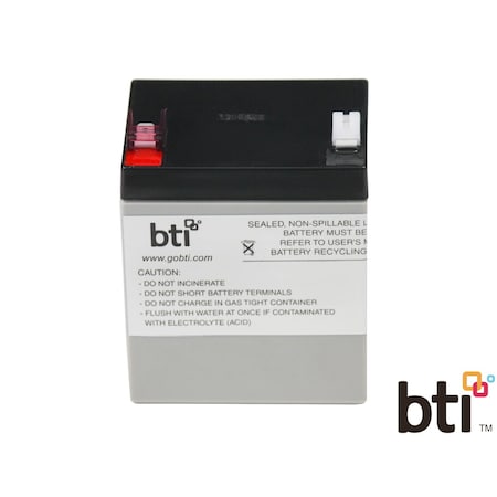Battery Technology BTI Replacement Battery RBC46 for APC - UPS Battery - Lead Acid - 12 V DC - Lead Acid RBC46-SLA46-BTI